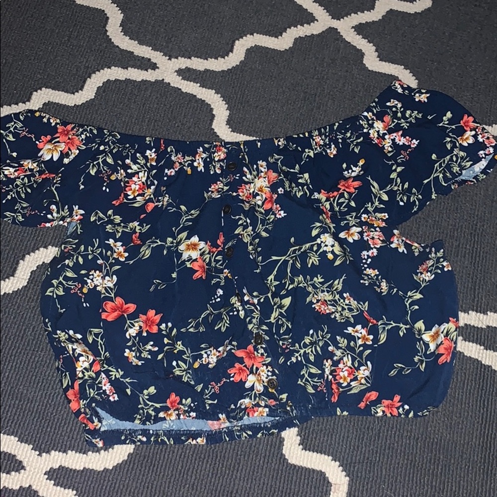 Off the shoulder shirt
